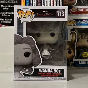 marvel funko pop! 50’s wanda from wandavision #713